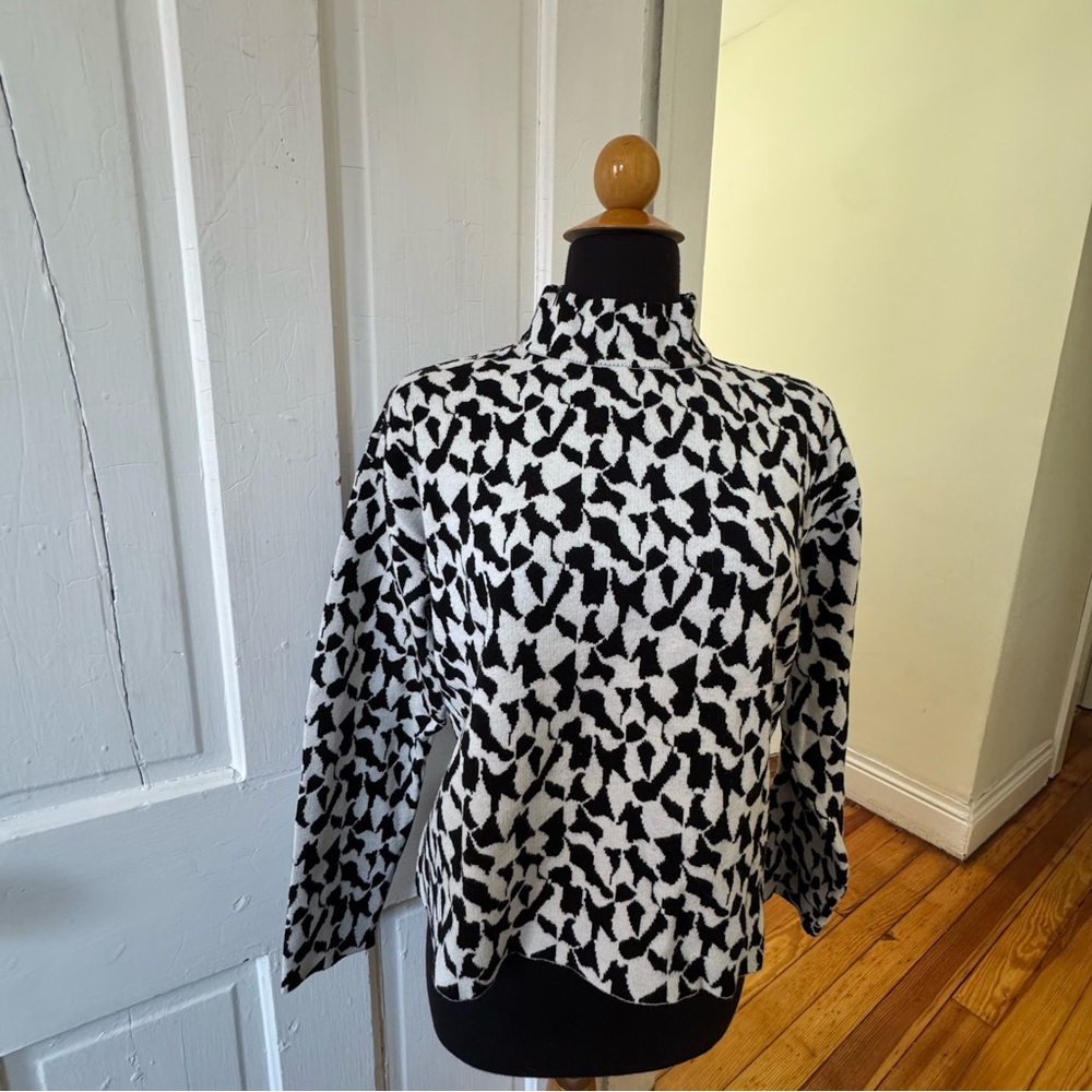 Philosophy Patterned Sweater